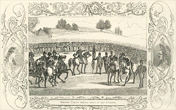 'General Taylor taking leave of the Soldiers', 1849. Creator: Unknown.