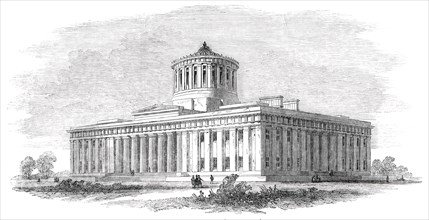 The State-House, Ohio, 1850. Creator: Unknown.