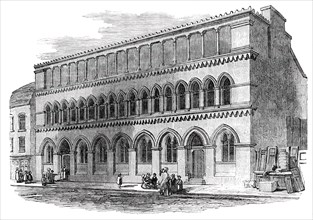 St. Martin's Northern Schools, Castle-Street, Long-Acre, opened on Thursday last, 1850. Creator: Unknown.