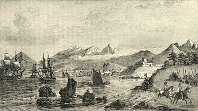 'San Carlos de Monterey', 1849. Creator: Unknown.