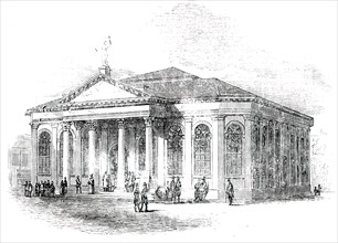 New Corn Exchange at Ipswich, 1850. Creator: Unknown.