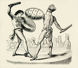 'Gladiatorial Sacrifice', 1849. Creator: Unknown.