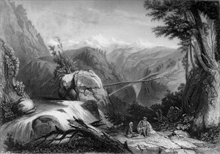 'View near Deobun', 1845. Creator: Thomas Shotter Boys.
