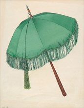 Parasol, 1935/1942. Creator: Virginia Berge.