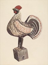 Wooden Rooster, c. 1938. Creator: Sadie Berman.