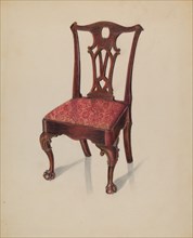 Chair, 1936. Creator: Ruth Bialostosky.