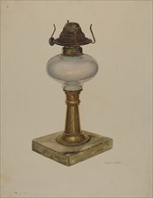 Table Lamp, c. 1942. Creator: Irving L. Biehn.