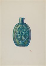Flask, c. 1941. Creator: Hal Blakeley.