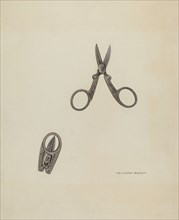 Scissors, 1939. Creator: Wellington Blewett.