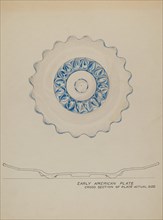 Glass Plate, c. 1936. Creator: Wellington Blewett.