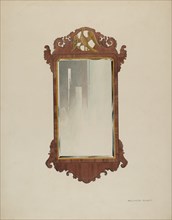 Mirror, c. 1937. Creator: Wellington Blewett.
