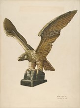 Eagle: Pilot House Ornament, c. 1938. Creator: Molly Bodenstein.