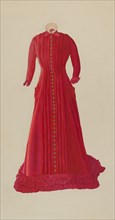 Tea Gown, c. 1937. Creator: Joseph L. Boyd.