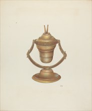 Mariner's Lamp, c. 1940. Creator: Joseph L. Boyd.