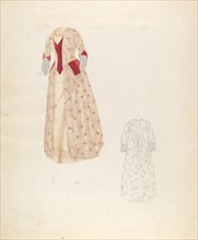Dress, c. 1937. Creator: Joseph L. Boyd.