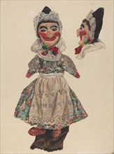 Puppet: "Judy", c. 1937. Creator: Dorothy Brennan.