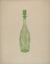 Liquor Bottle, c. 1939. Creator: Adele Brooks.