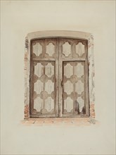 Church Doors, 1937. Creator: Dayton Brown.
