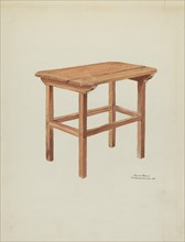 Sanctuary Table, 1936. Creator: Dayton Brown.