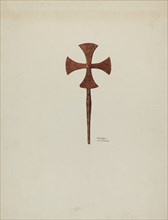 Iron Cross, 1937. Creator: Dayton Brown.