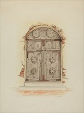Doorway, 1937. Creator: Dayton Brown.
