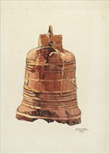 Wooden Bell, 1936. Creator: Dayton Brown.