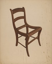 Chair (frame), c. 1940. Creator: George C. Brown.