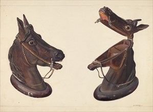 Horse's Head Bank, c. 1938. Creator: Alf Bruseth.