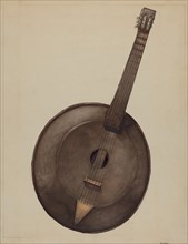 Banjo, c. 1937. Creator: Alf Bruseth.