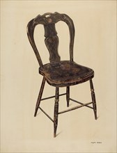 Zoar Chair, c. 1937. Creator: Angelo Bulone.