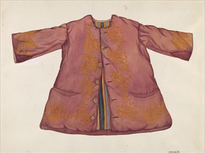 Child's Jacket, 1936. Creator: Irene M. Burge.