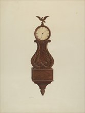 Wall Clock, c. 1938. Creator: Ernest Busenbark.