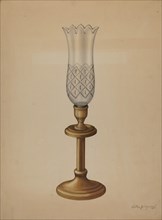 Lamp, c. 1939. Creator: Walter G. Capuozzo.