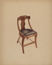 Chair, 1935/1942. Creator: William Paul Childers.