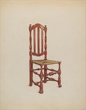 Side Chair, c. 1936. Creator: Florence Choate.