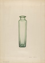 Medicine Bottle, c. 1936. Creator: John Dana.