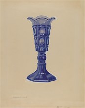 Vase, c. 1940. Creator: John Dana.