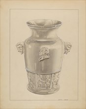 Vase, c. 1936. Creator: John Dana.