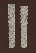 Pair of Lappets, Mechelen, 1750s. Creator: Unknown.