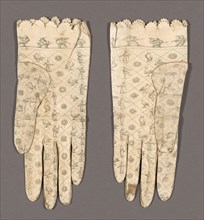 Pair of Gloves, Barcelona, c. 1800. Creator: Unknown.