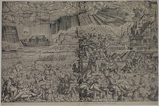 The Deluge, after 1548. Creator: Melchior Lorichs.