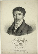 Portrait of François Magendie, c. 1822. Creator: Julien Leopold Boilly.