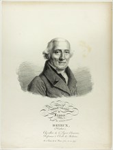 Portrait of Nicolas Deyeux, 1822. Creator: Julien Leopold Boilly.