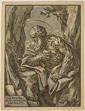 Saint Jerome, 1637. Creator: Bartolomeo Coriolano.