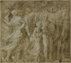 Procession of Figures and Oxen, n.d. Creator: Biagio Pupini.