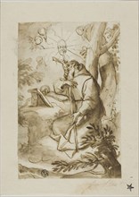 Saint Jerome, n.d. Creator: Domenico Piola I.