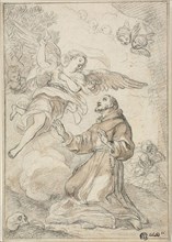 Angel Appearing to Saint Dominic, n.d. Creator: Giacinto Calandrucci.