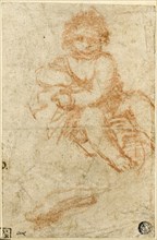 Study for Christ Child, 1610/12. Creator: Giacomo Cavedone.