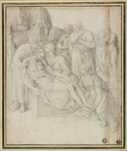 Lamentation, 1540/68. Creator: Giulio Clovio.