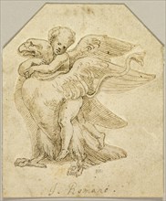 Cupid Astride an Eagle, n.d. Creator: Giulio Romano.